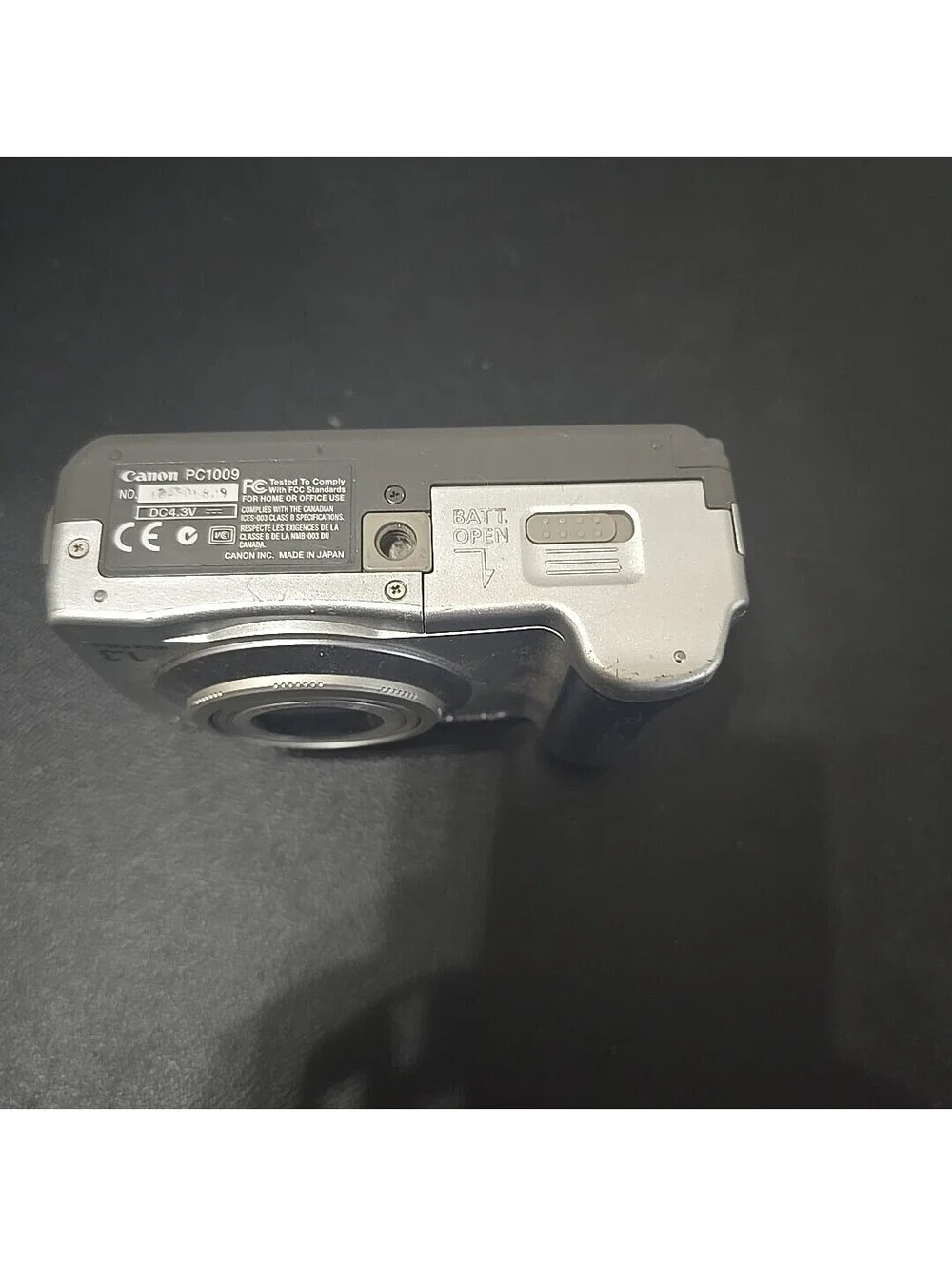 Canon PowerShot A10 PC1009 Silver 1.5